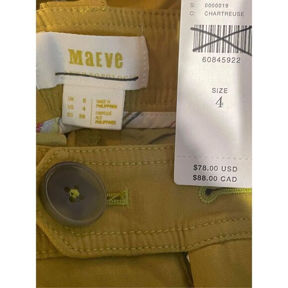 COPY - Anthropologie Maeve High Waist Elena Shorts Size 4 - Picture 5 of 5